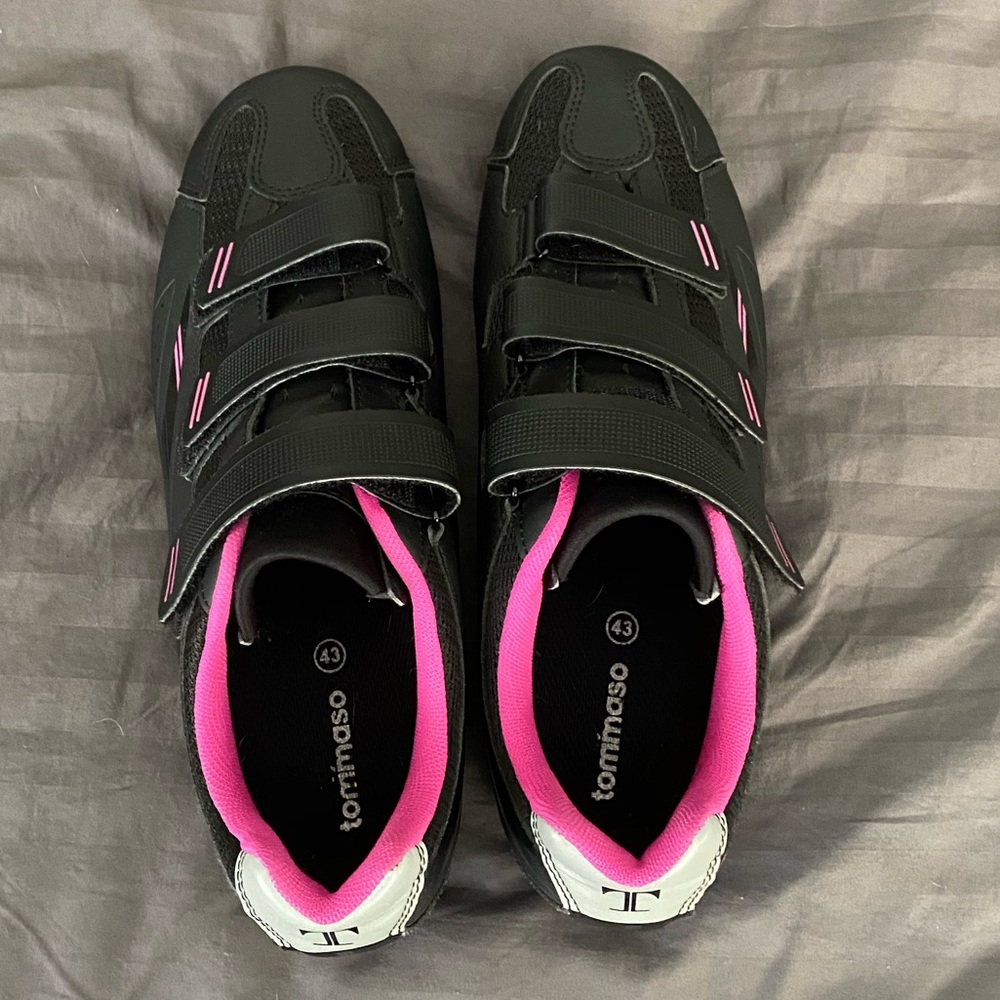 Tommaso Cycle Spin Shoes Pink Size 43